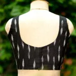 Ikkat Saby Cut - black