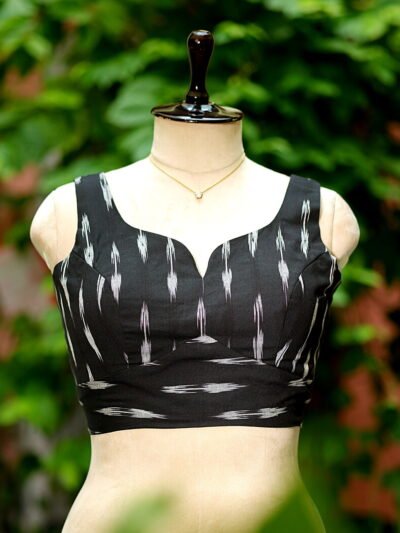 Ikkat Saby Cut - black