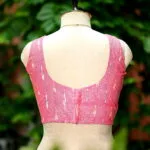 Ikkat Saby Cut - peach-sleeveless-44