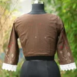 Jamdani Celeb 3/4th - brown