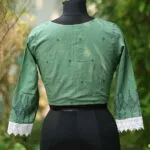 Jamdani Celeb 3/4th - mint-green