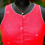 Jamdani Rozer Cut - red