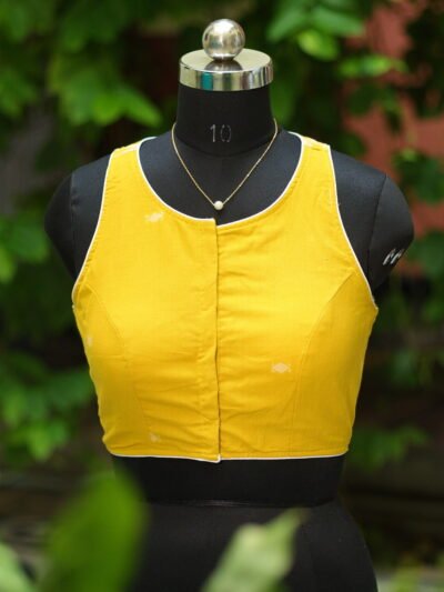 Jamdani Rozer Cut - yellow