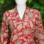 Kalamkari Kurti – Kurti in Maroon | Tilattama