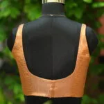 Metallic Raga Round Neck - golden