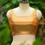 Metallic Raga Round Neck - golden