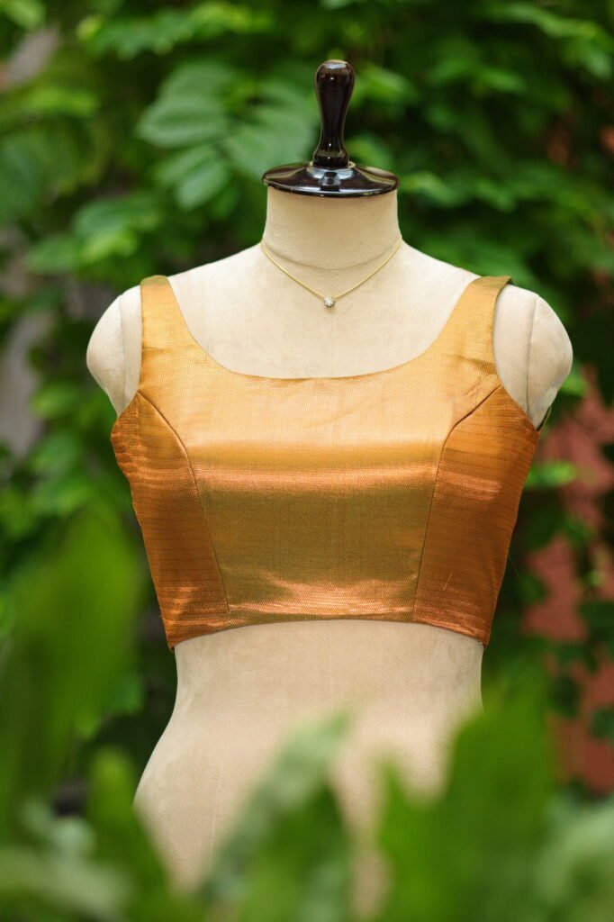 Metallic Raga Round Neck
