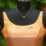 Metallic Raga Round Neck - golden