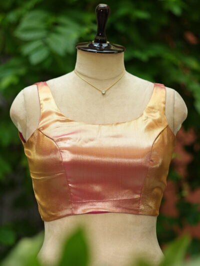 Metallic Raga Round Neck - metallic-purple