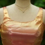 Metallic Raga Round Neck - metallic-purple