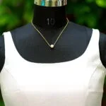 Metallic Raga Round Neck - silver