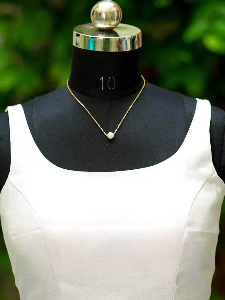 Metallic Raga Round Neck - silver
