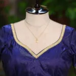 MOHINI – Blouse in Mid Night Blue | Tilattama