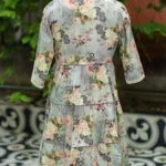 MOHO – Kurti in Slate, back view | Tilattama