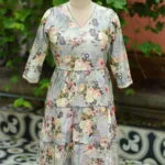MOHO – Kurti in Slate, front view | Tilattama