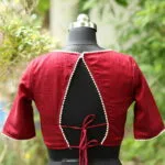 Moti Bichitra Backless - maroon