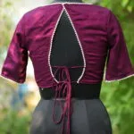 Moti Bichitra Backless - purple