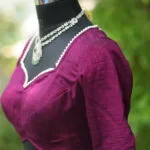 Moti Bichitra Backless - purple