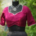 Moti Bichitra Backless - wine