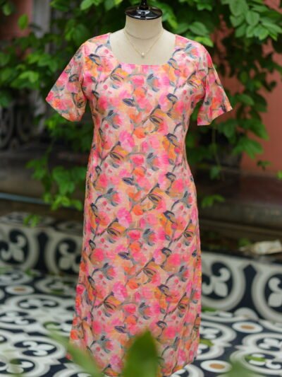 Multi Floral Chikan