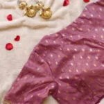 Mumtaz Aada – Blouse in Mauve, back view | Tilattama