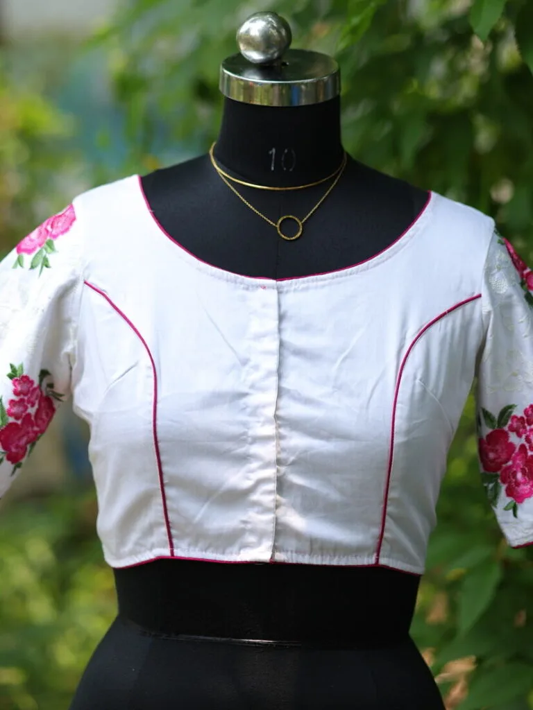 Nayantara – Blouse in white | Tilattama