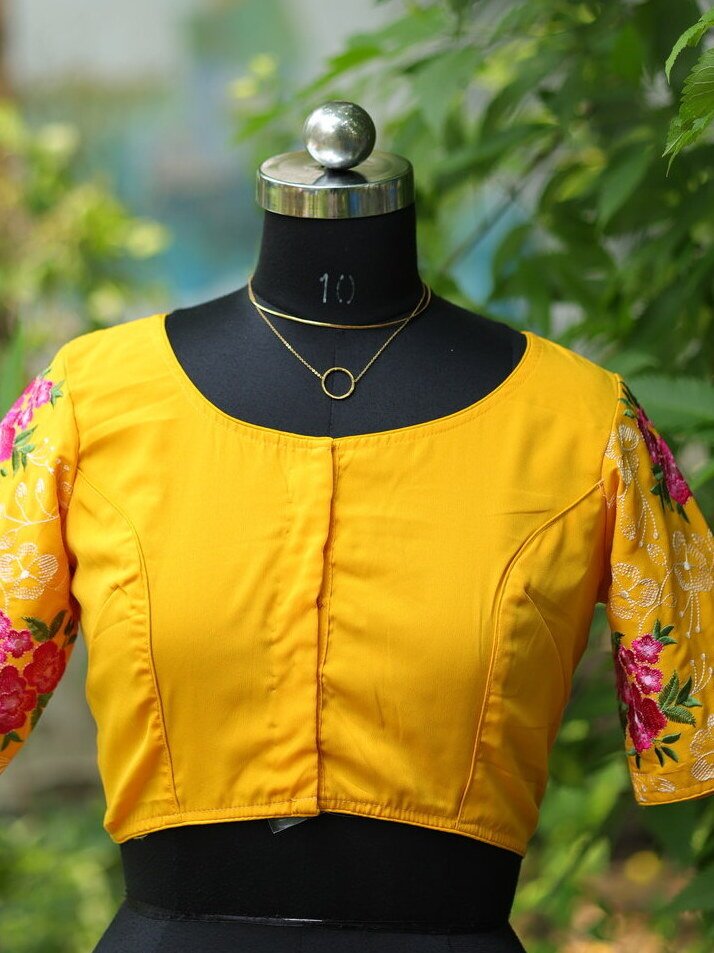 Nayantara – Blouse in Yellow | Tilattama