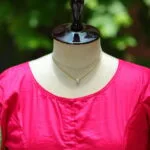 Pan Pata G/S – Blouse in Rani | Tilattama