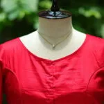 Pan Pata G/S – Blouse in Red | Tilattama