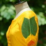 Pan Pata G/S – Blouse in Yellow, side view | Tilattama