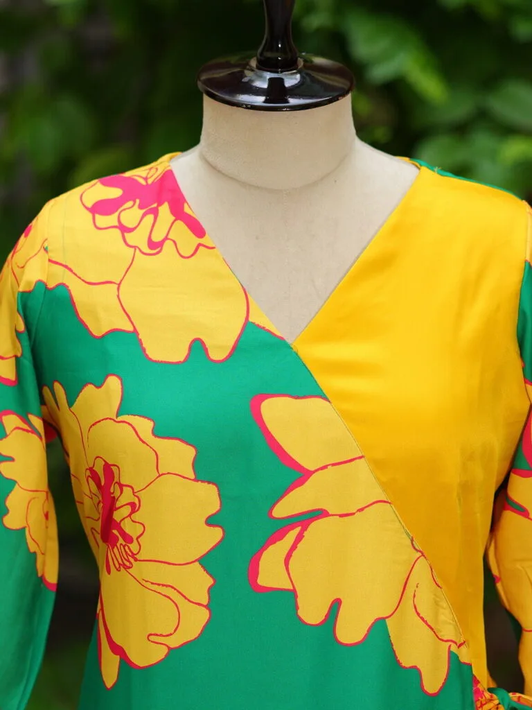 Patal Fold – Kurti in Yellow | Tilattama