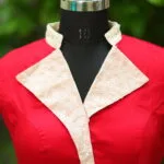 Pearl Petal – Blouse in Red | Tilattama