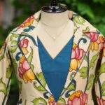 Pen Kalamkari Shrug Co-Ord Set – Co-ord in Off white | Tilattama
