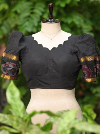Pochampally Bow Backless - black
