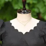 Pochampally Bow Backless – Blouse in Black | Tilattama