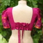 Pochampally Bow Backless - purple