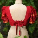 Pochampally Bow Backless - red