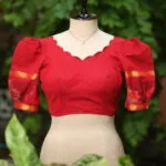 Pochampally Bow Backless - red