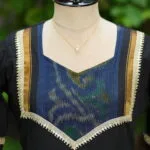 Pochampally One Piece – Kurti in Black | Tilattama