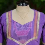 Pochampally One Piece – Kurti in Lavender | Tilattama