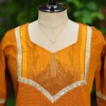 Pochampally One Piece – Kurti in Rust | Tilattama