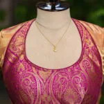 Raga Katan Mumtaz – Blouse in Metallic Purple | Tilattama