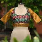 Raga Katan Mumtaz – Blouse in MULTI, front view | Tilattama