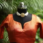 Raga Sabyasachi G/S – Blouse in Orange | Tilattama