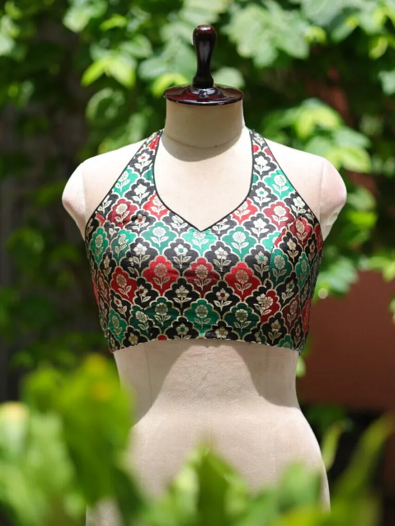Rangrez Duo – Blouse in Black | Tilattama