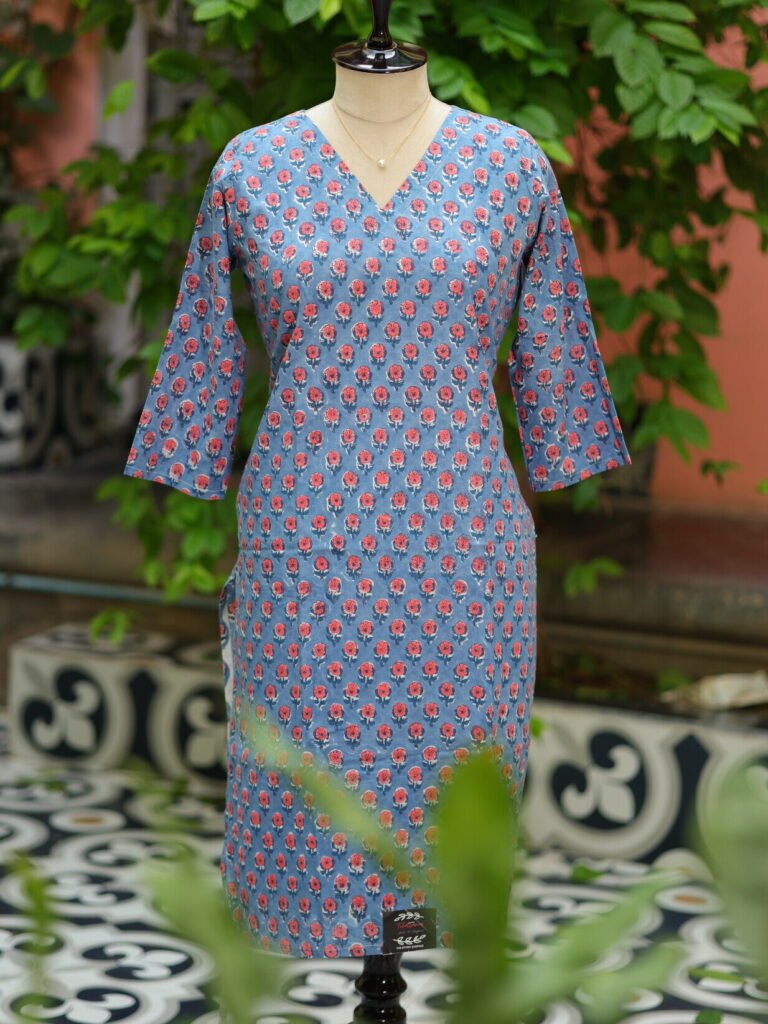 Rapid Block Kurta