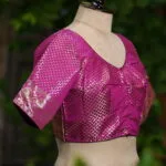 Rupashree N/P – Blouse in Purple, side view | Tilattama