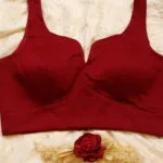 Sabyasachi Cut – Blouse in Maroon, front view | Tilattama