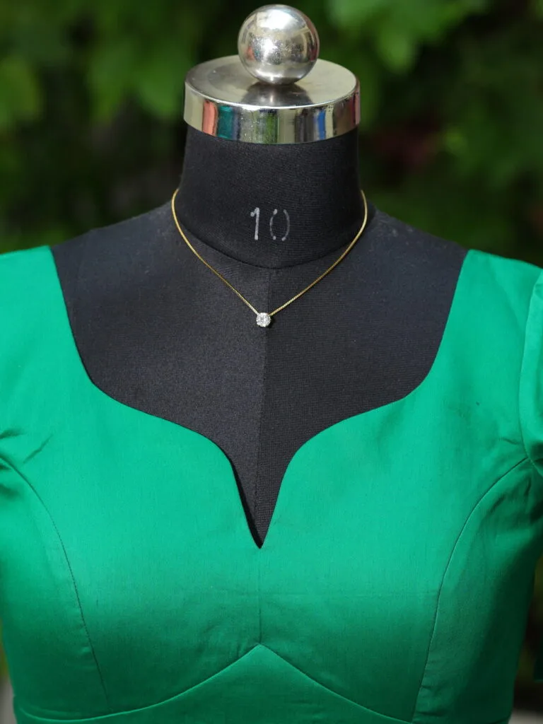 Sabyasachi G/S – Blouse in Leaf Green | Tilattama