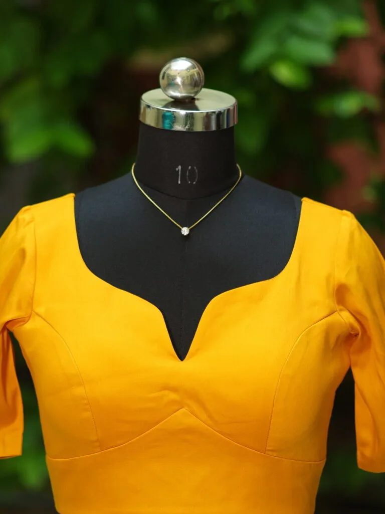 Sabyasachi G/S – Blouse in Mustard | Tilattama